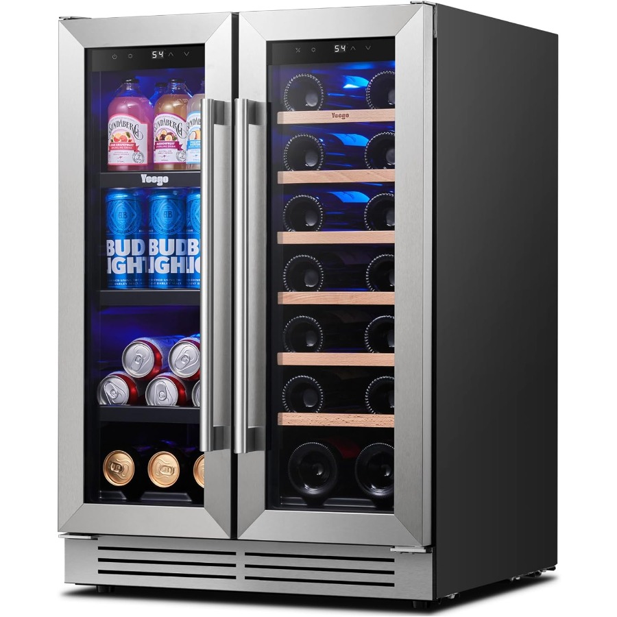 Wine Beer Dual Zone - 24 Inch Dual Zone Wine and