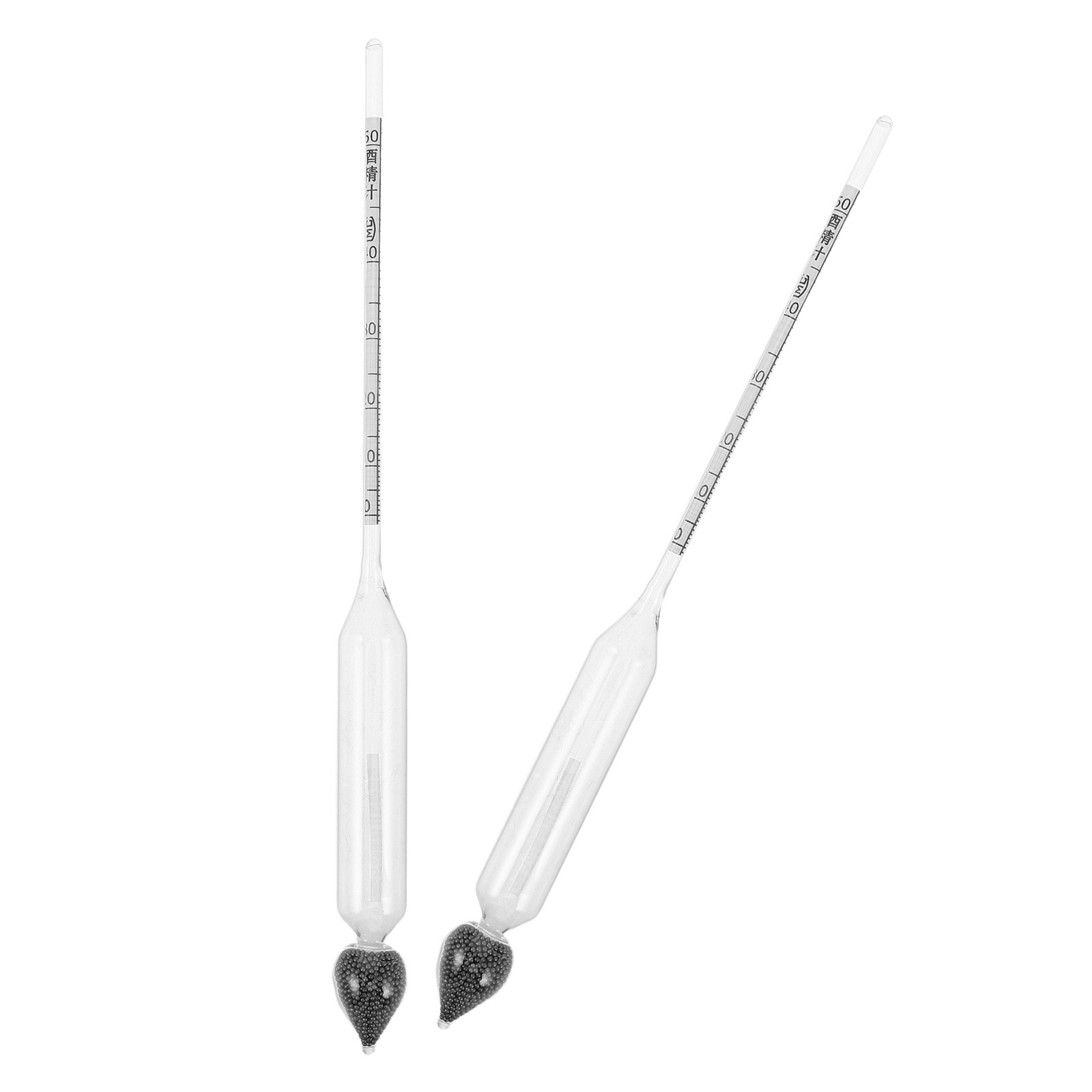 Wine To Beer Alcohol - 2Pcs Alcohol Hydrometer Glass Precision Alcohol