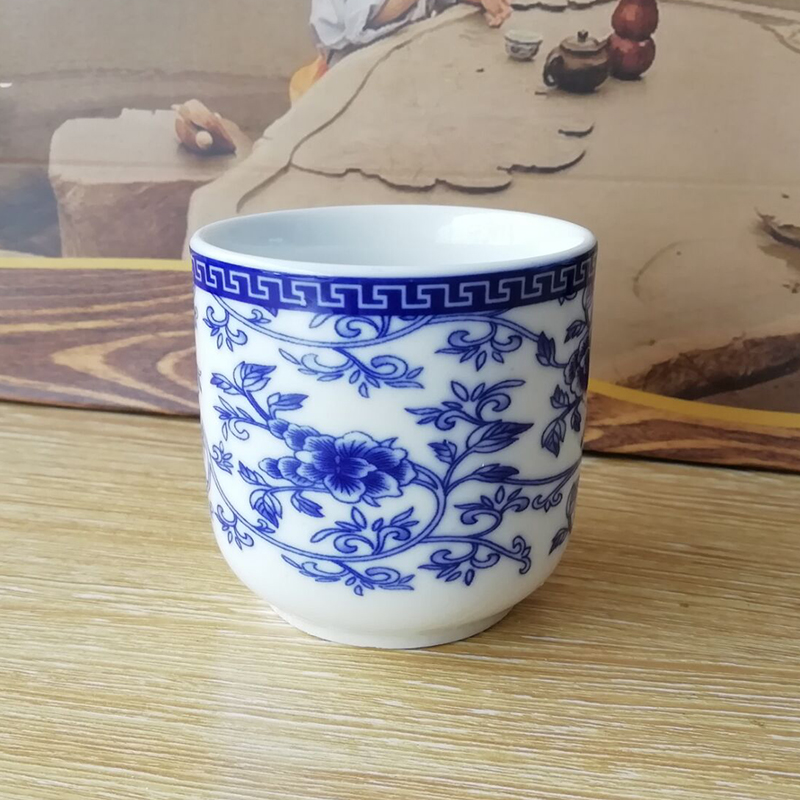 Wine Beer Restaurant - Cerc Blue And White Porcelain Tea
