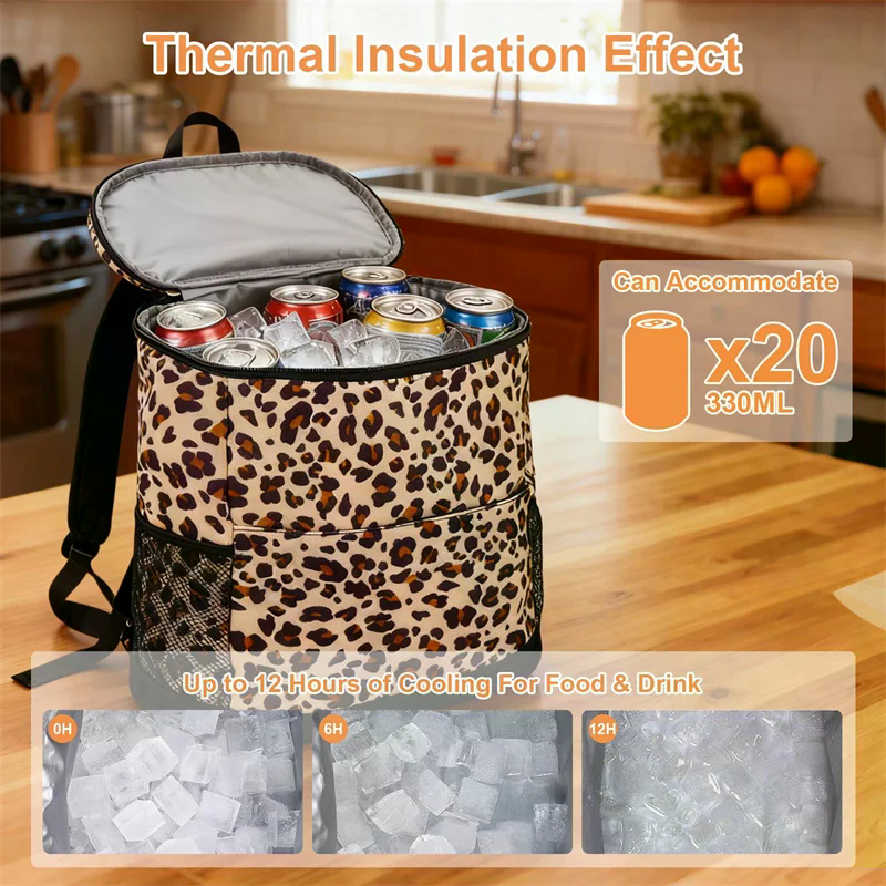 Beer & Wine Downtown - Insulated Cooler Backpack 20 Cans -