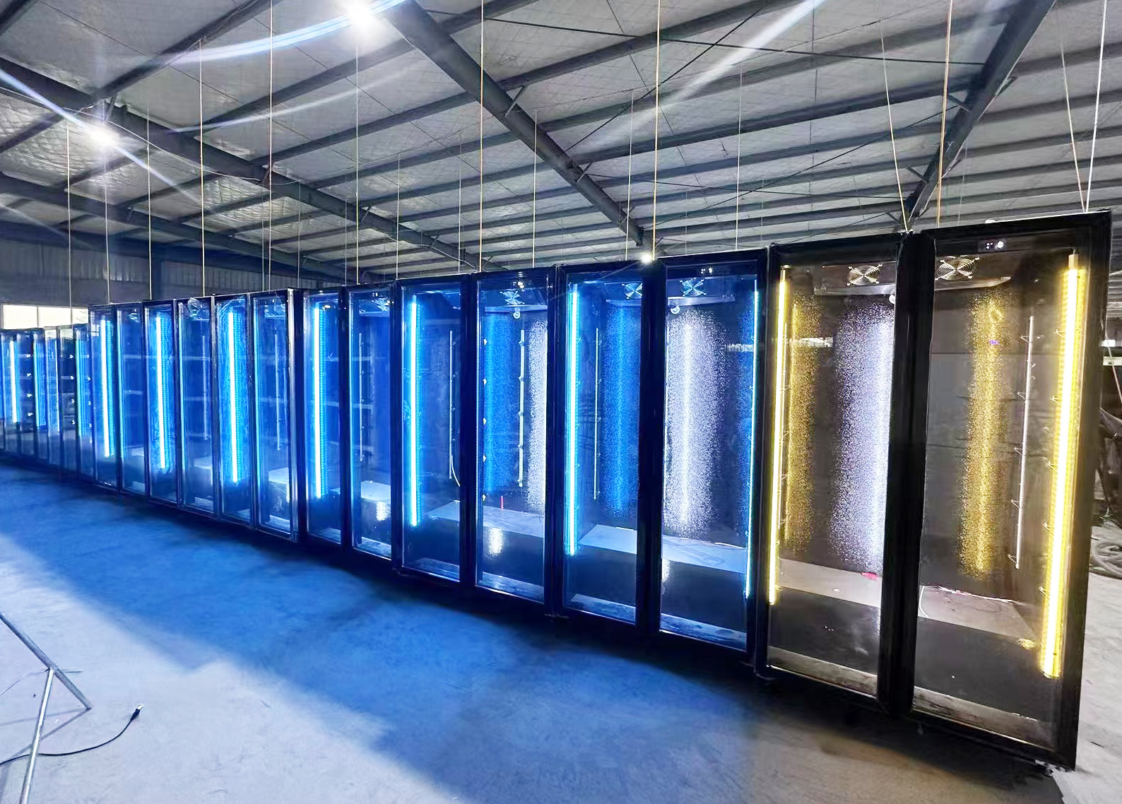 Commercial glass doors vertica - Beer & Wine Downtown avis et prix