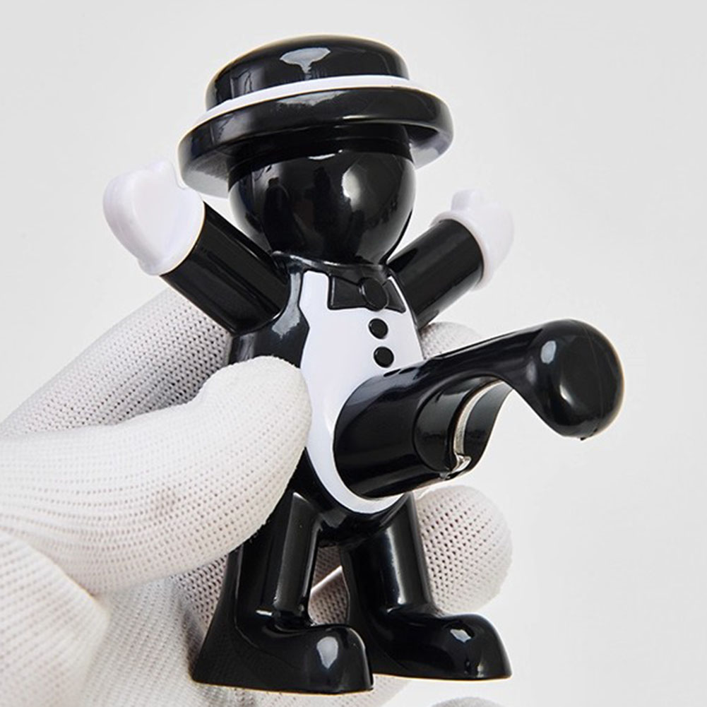 Black Cool Man Bottle Opener E - Wine In Beer Bottle avis et prix