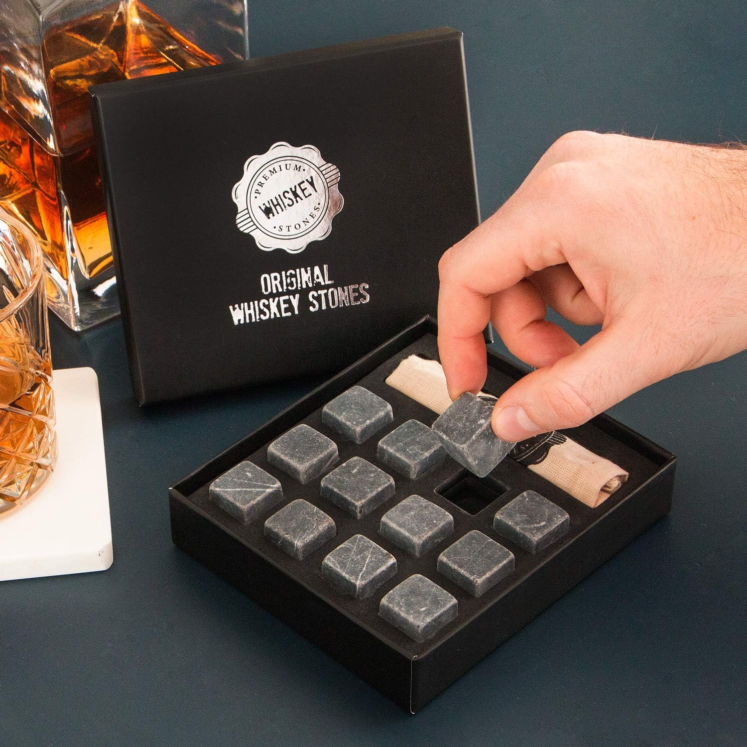 Whiskey Stones Gift Set with 1 - Whiskey Stone Set avis et prix
