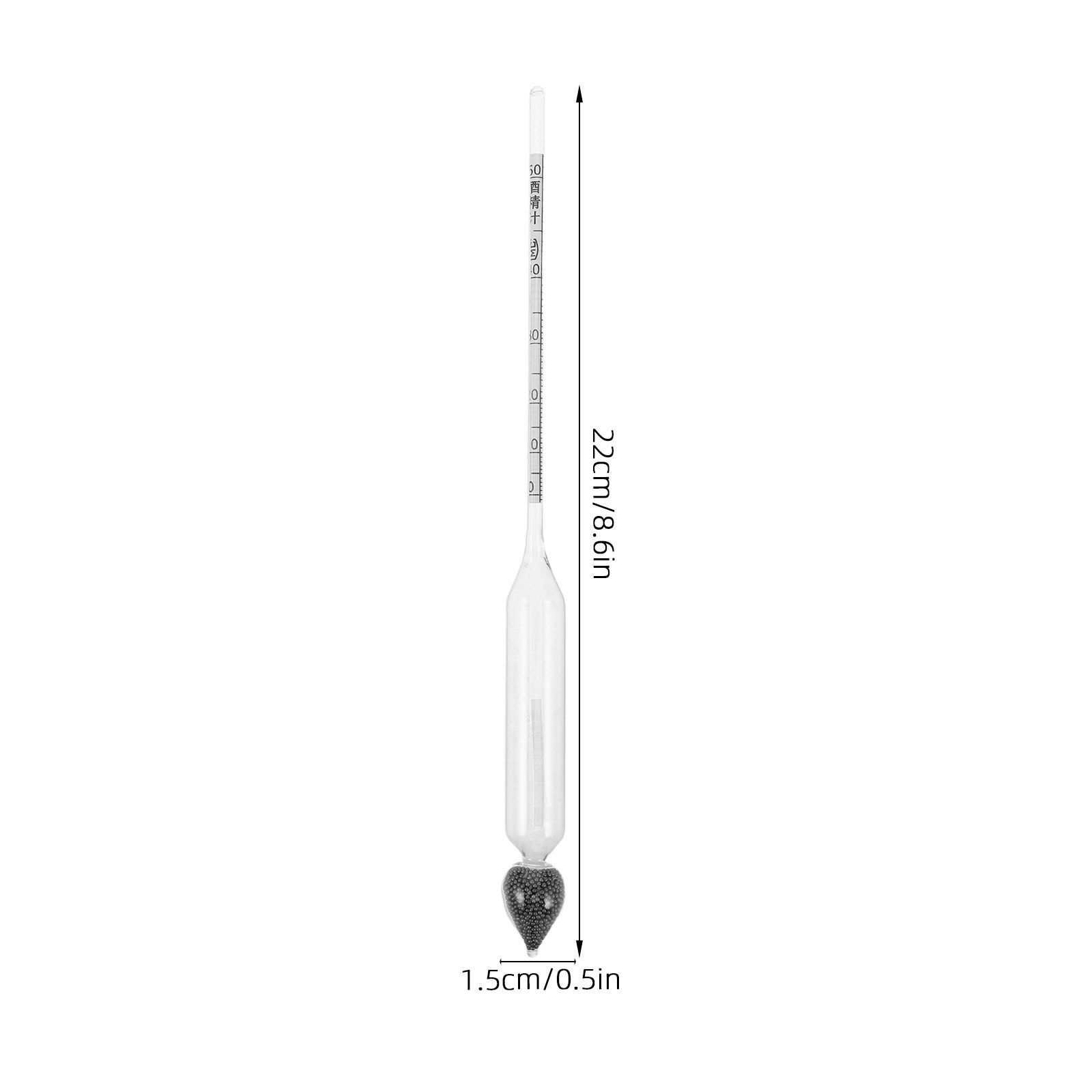 2Pcs Alcohol Hydrometer Glass  - Wine To Beer Alcohol avis et prix