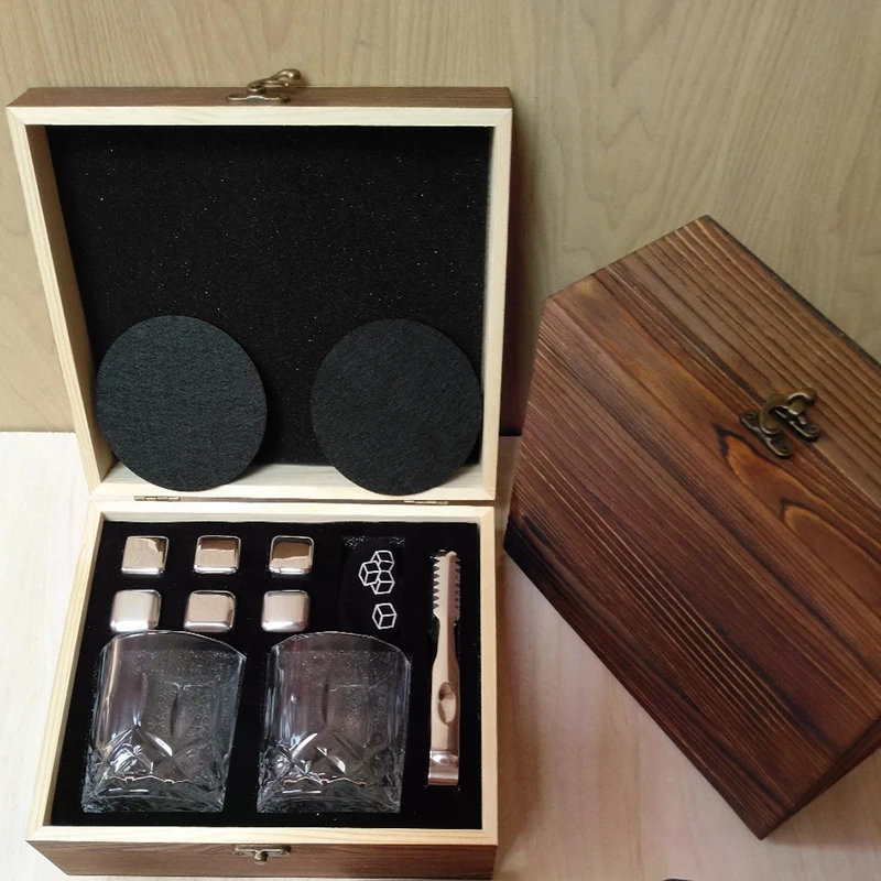 Whiskey Stones, Whiskey Glass  - Whiskey Stone Set avis et prix