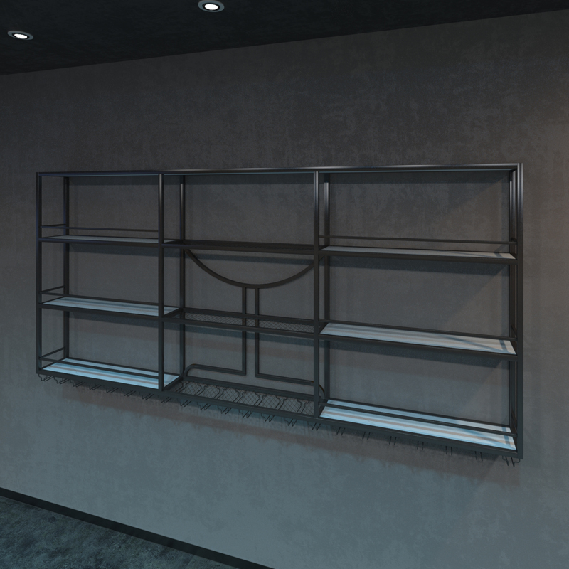 Bar wall wine rack wall hangin - Wine Beer Restaurant avis et prix