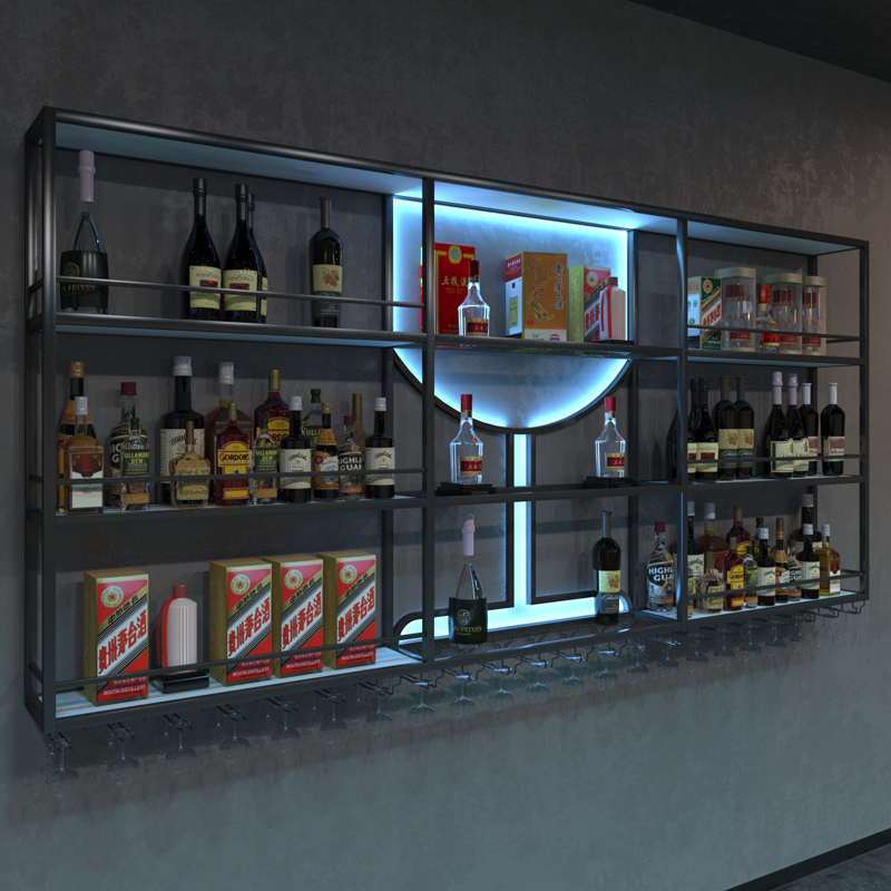 Bar wall wine rack wall hangin - Wine Beer Restaurant avis et prix