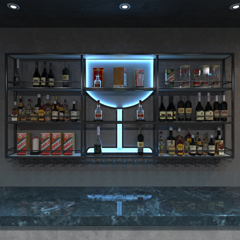 Bar wall wine rack wall hangin - Wine Beer Restaurant avis et prix