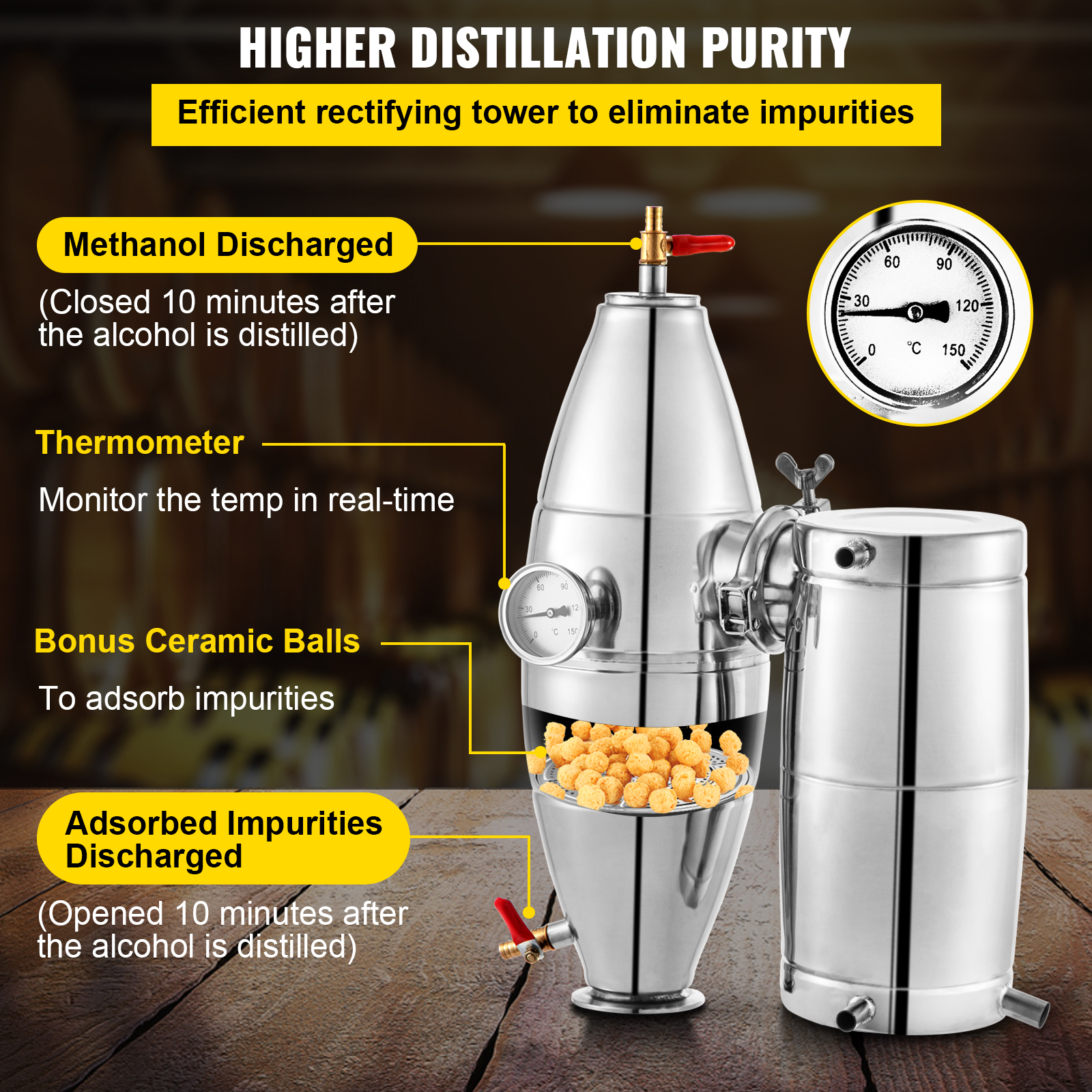 20L 30L 50L 70L Alcohol Distil - Wine To Beer Alcohol avis et prix