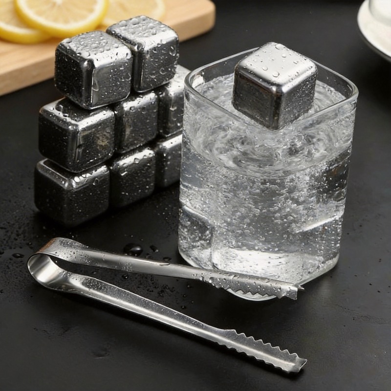 Stainless Steel Ice Cubes Reus - Whiskey Stone Set avis et prix