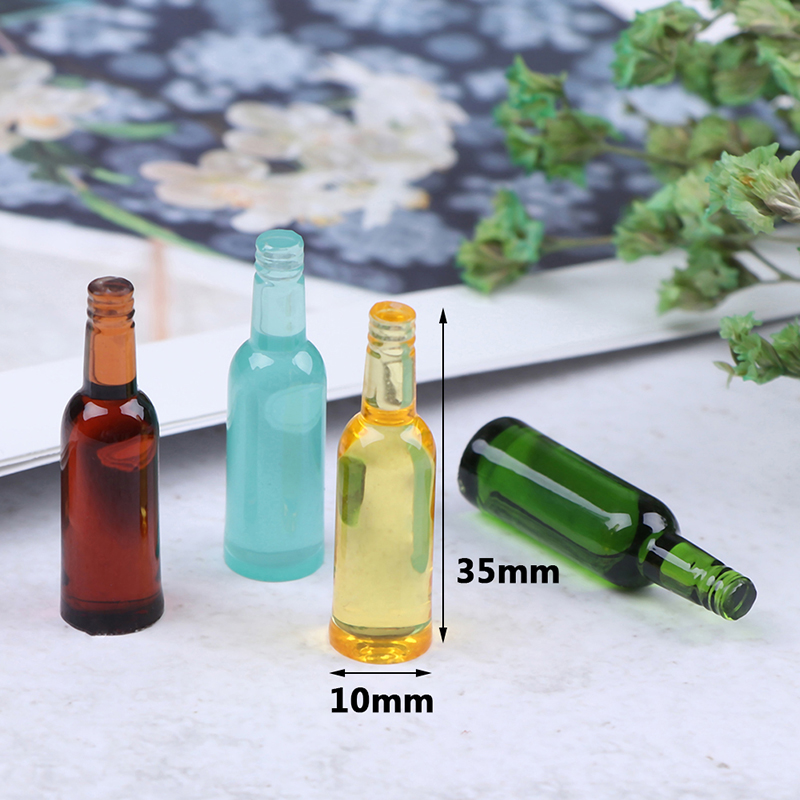 6pcs 1:12 Dollhouse Miniature  - Wine In Beer Bottle avis et prix