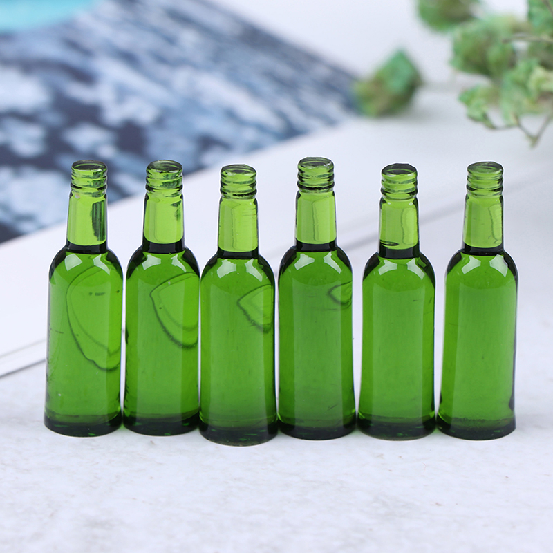 6pcs 1:12 Dollhouse Miniature  - Wine In Beer Bottle avis et prix