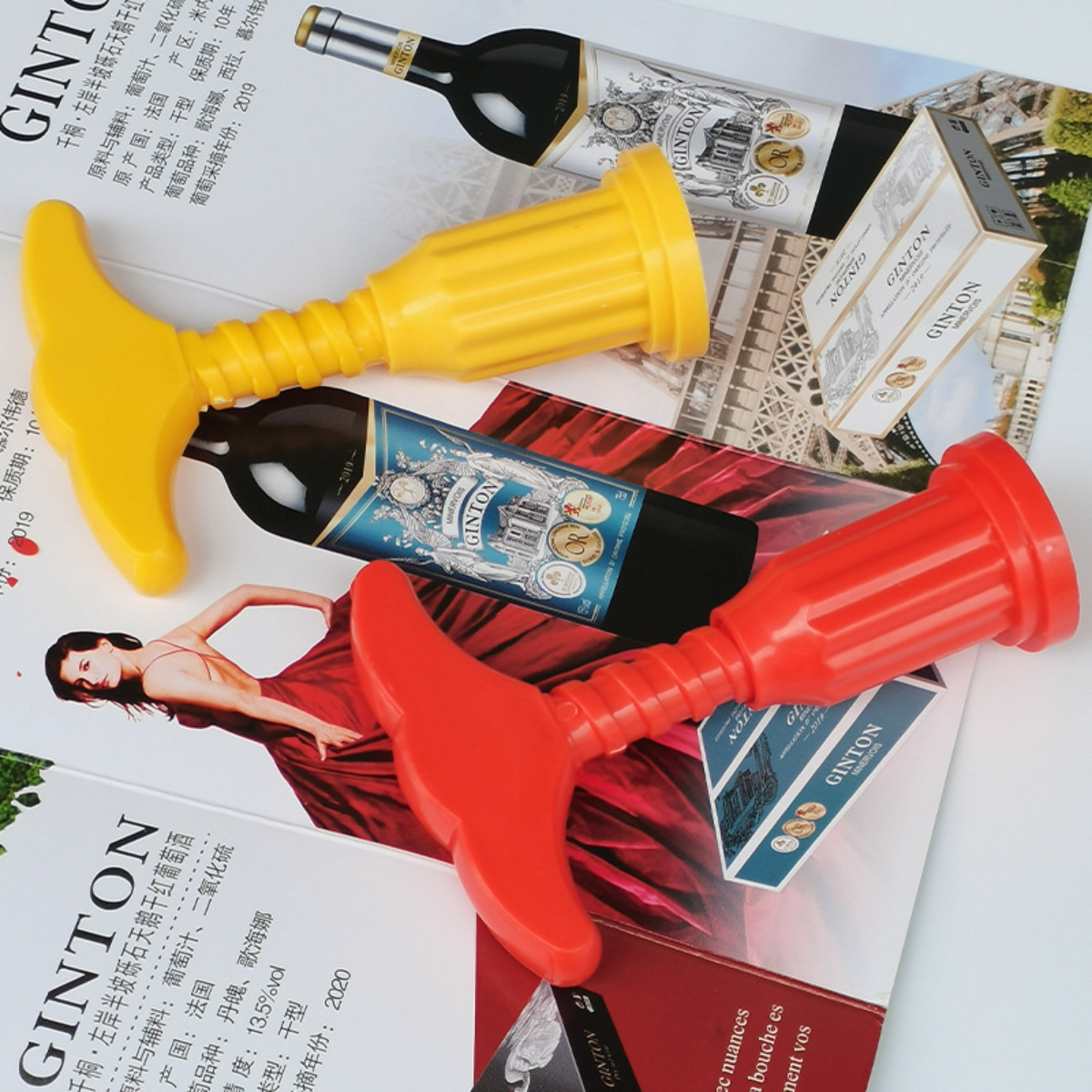 Red Wine Bottle Opener, Wine B - Wine In Beer Bottle avis et prix