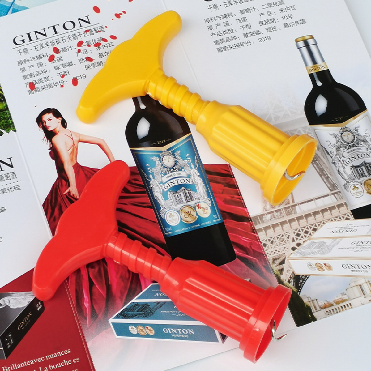 Red Wine Bottle Opener, Wine B - Wine In Beer Bottle avis et prix