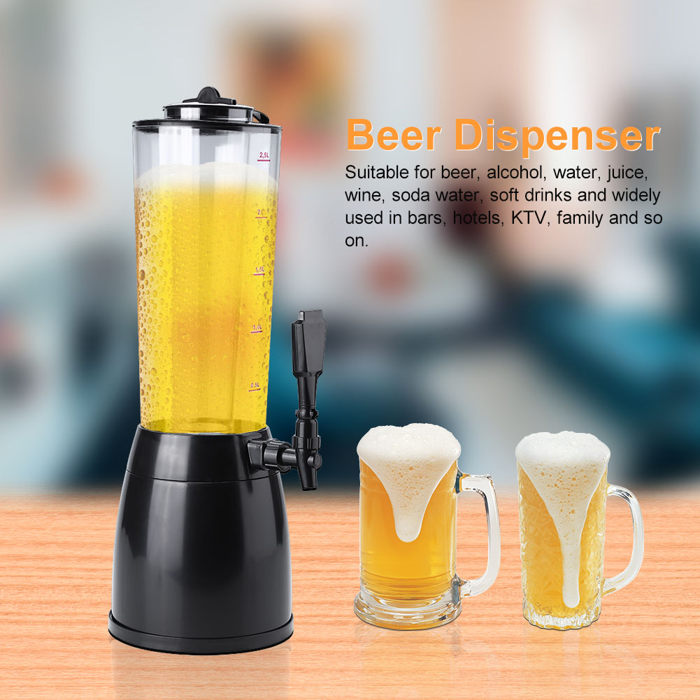 2.5L Beer Beverage Dispenser I - Wine To Beer Alcohol avis et prix