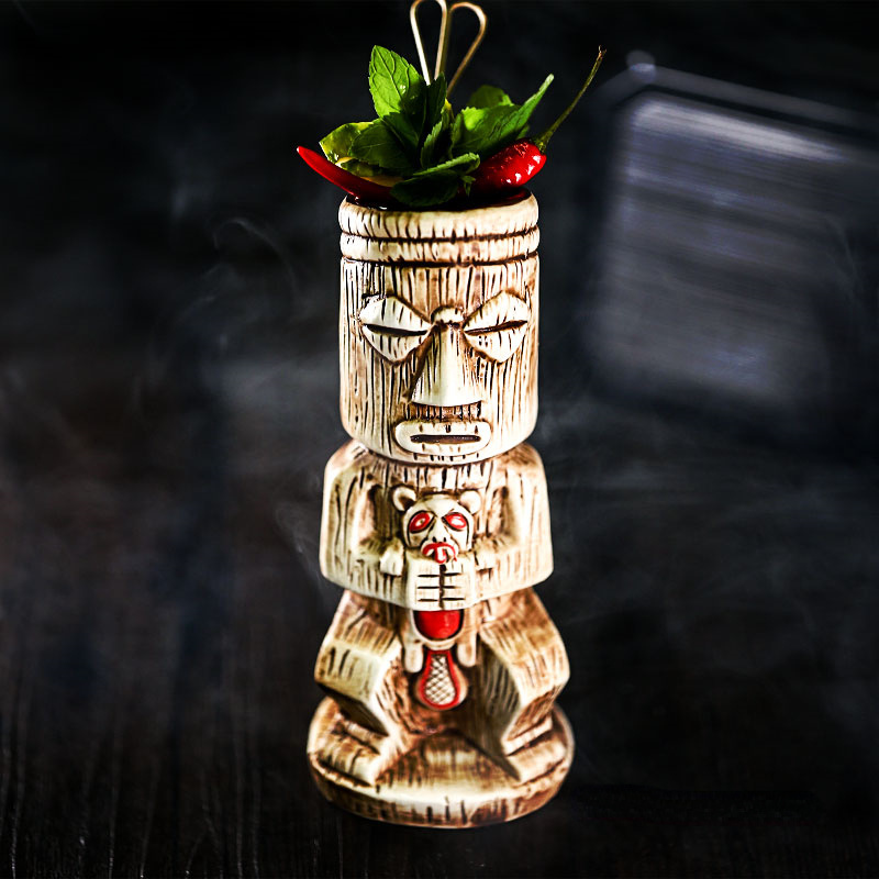 Tiki Mug Ceramic Cocktail Glas - Wine Mix With Beer avis et prix