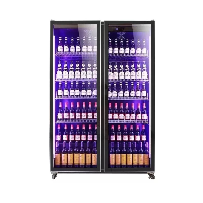 Double Door Air Cooling Refrig - Wine Beer Dual Zone avis et prix