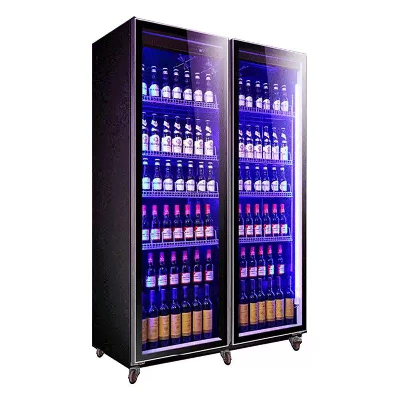 Double Door Air Cooling Refrig - Wine Beer Dual Zone avis et prix