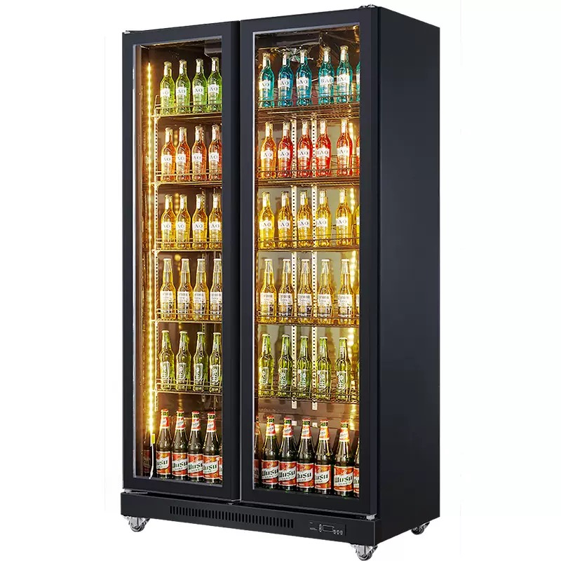 Double Door Air Cooling Refrig - Wine Beer Dual Zone avis et prix