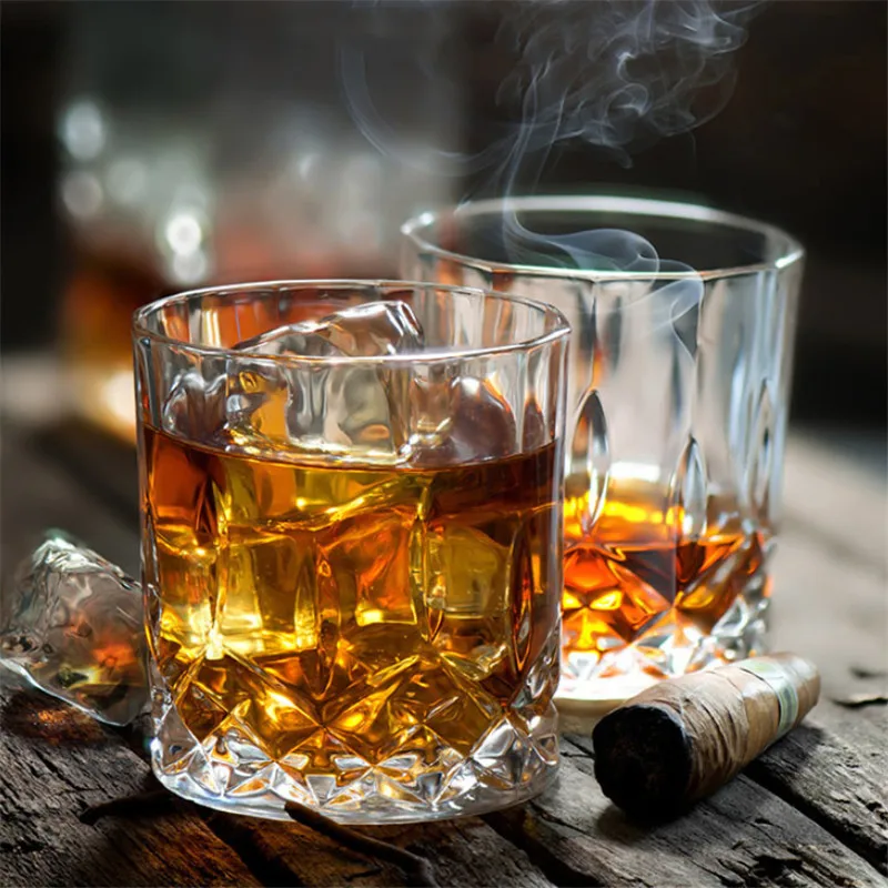 Transparent Handmade Wine Glas - Wine Beer And Spirits avis et prix