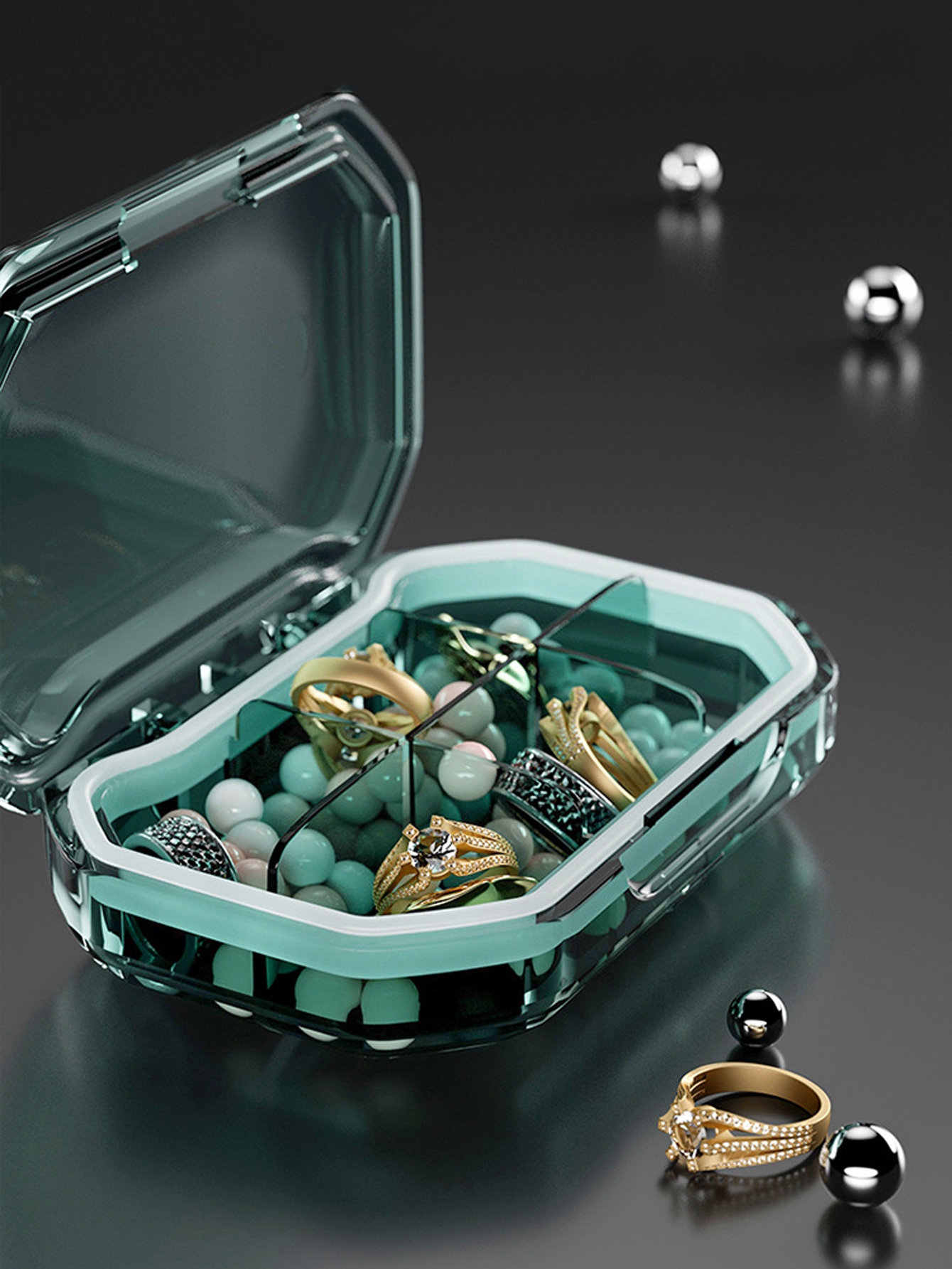 4/6 Grids Travel Portable Mini - Cocktail Shaker Set avis et prix
