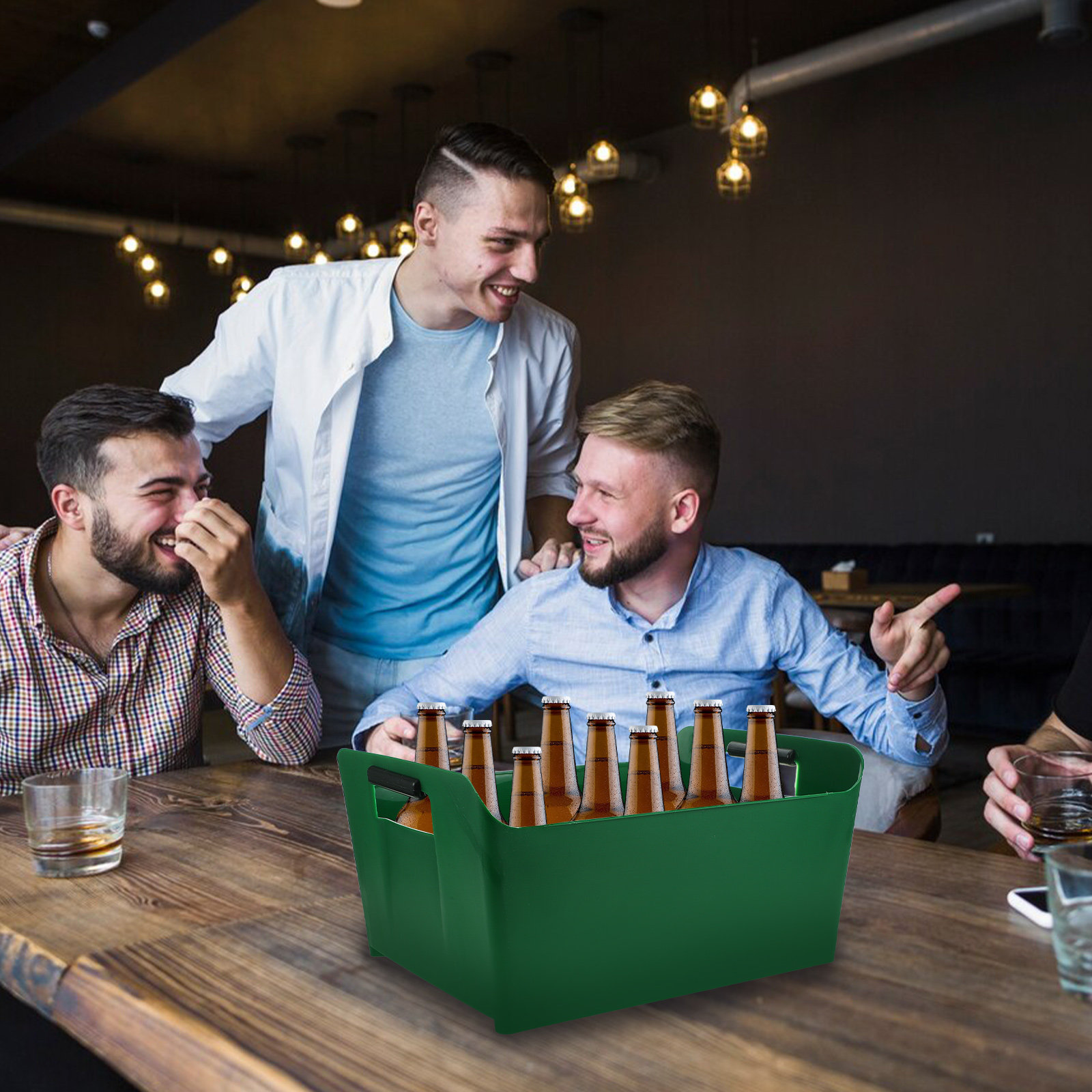 Large Capacity Square Beer Buc - Wine Beer Restaurant avis et prix