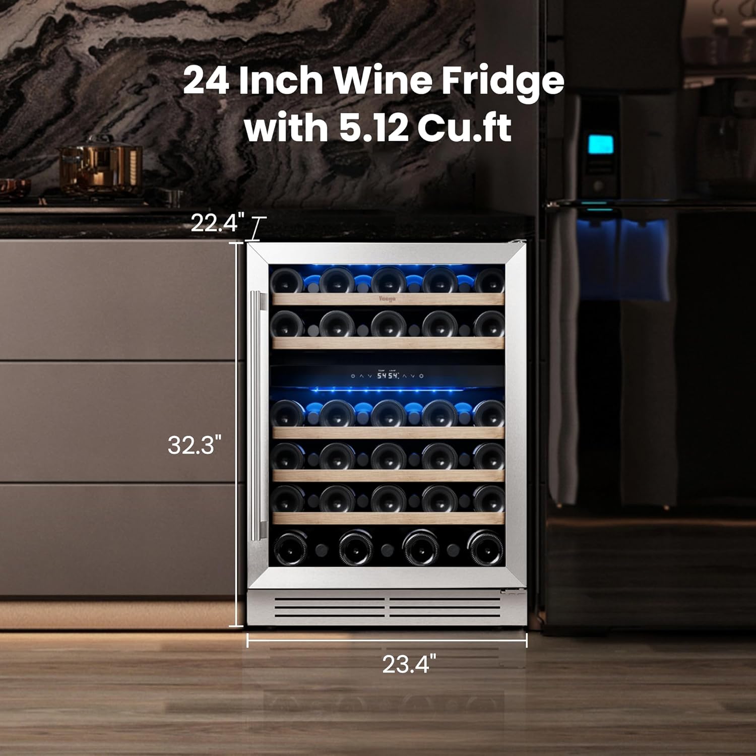 24In Dual Zone Wine Fridge 52  - Wine Beer Dual Zone avis et prix