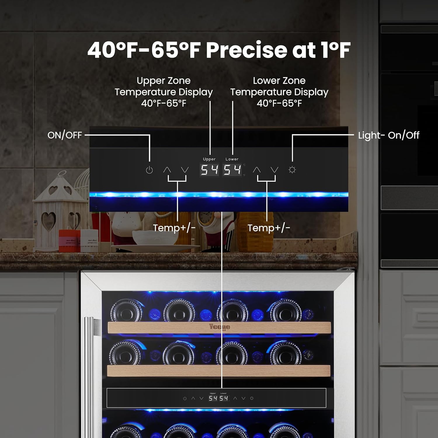 24In Dual Zone Wine Fridge 52  - Wine Beer Dual Zone avis et prix