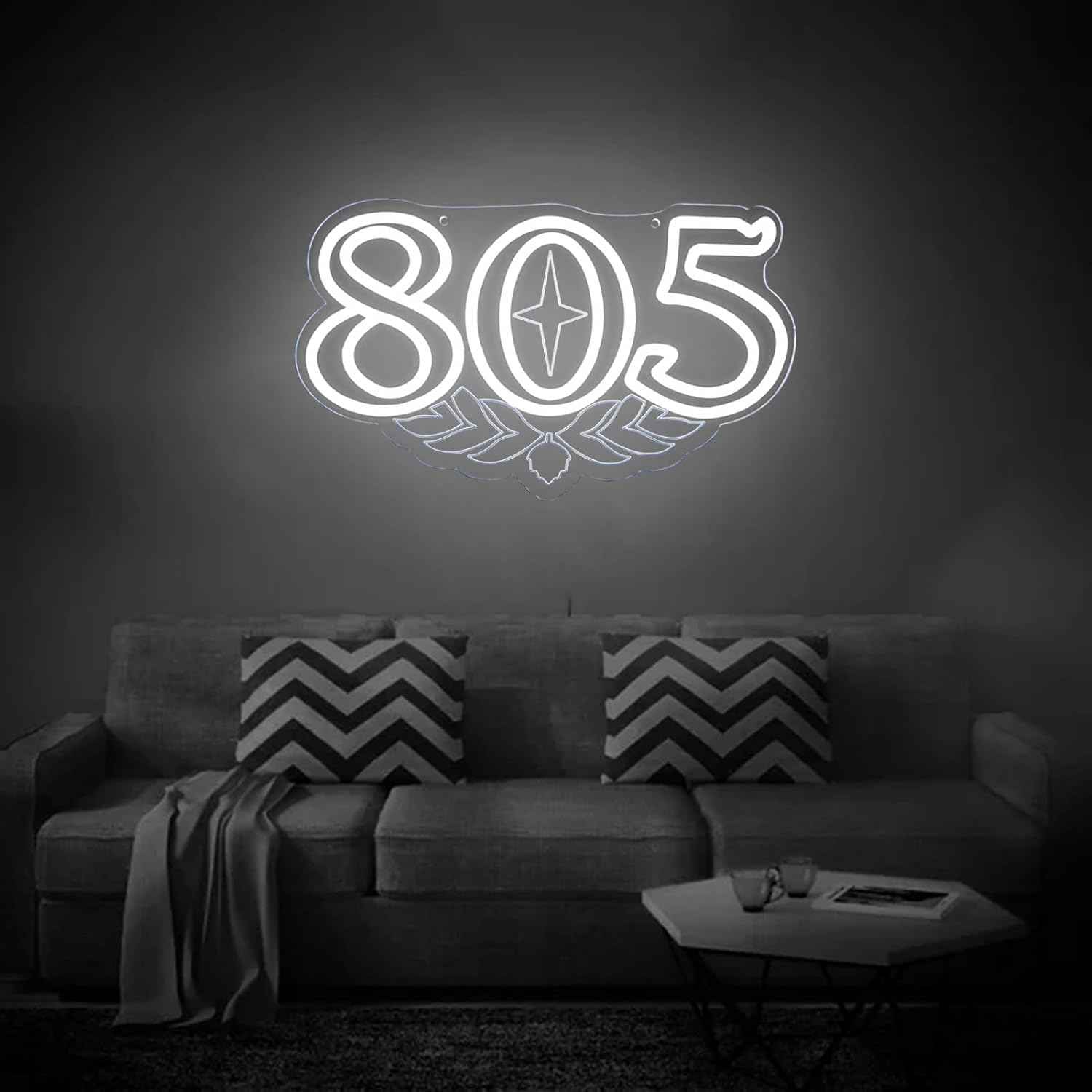 805 Neon Sign Beer Bar Art Wal - Beer & Wine Downtown avis et prix