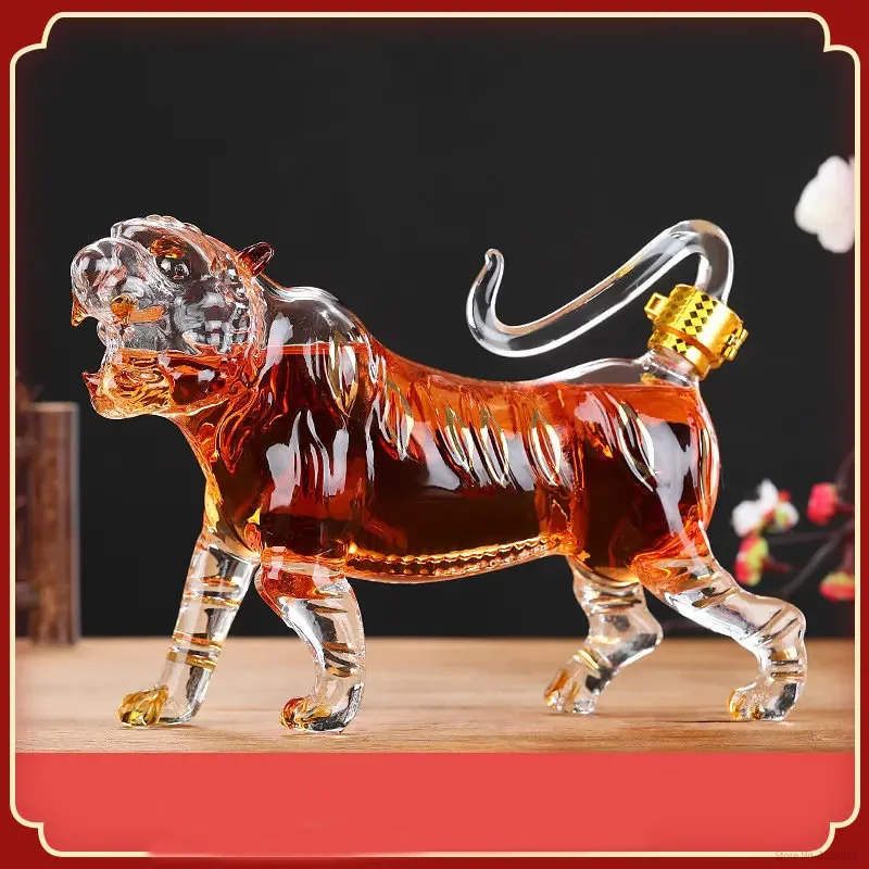Handsome tiger shaped animal l - Wine Beer And Spirits avis et prix