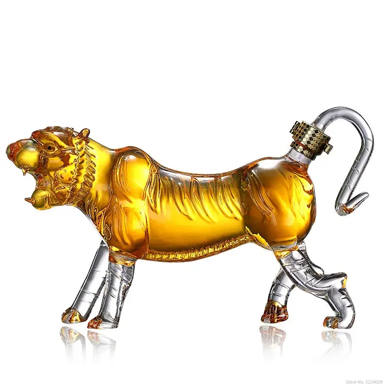 Handsome tiger shaped animal l - Wine Beer And Spirits avis et prix