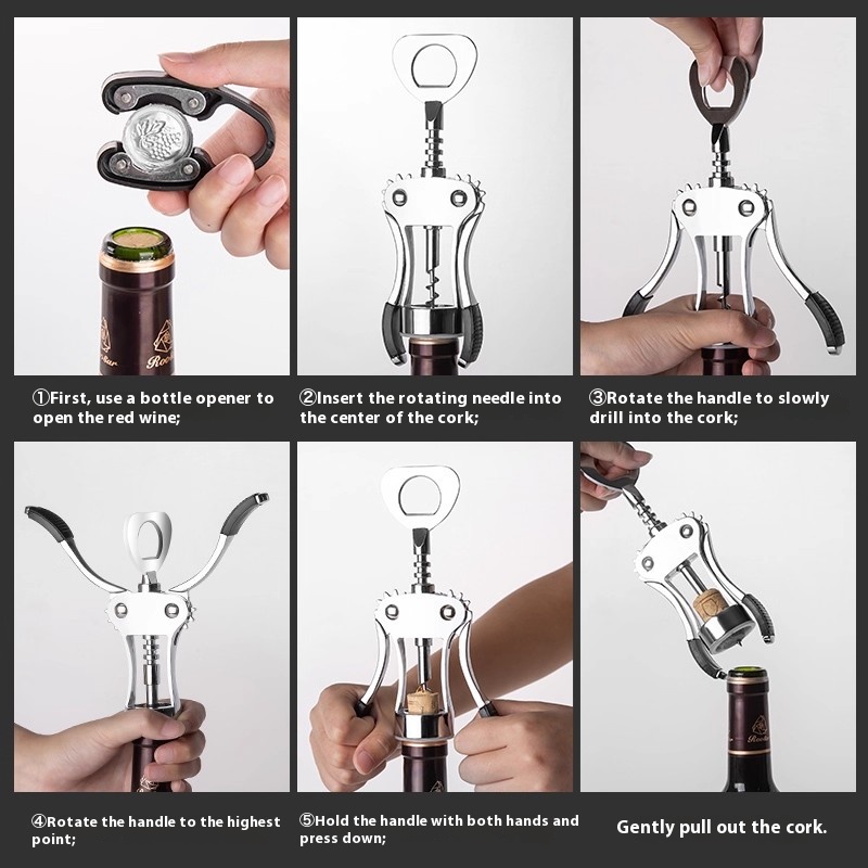 Gianxi Red Wine Bottle Opener  - Wine In Beer Bottle avis et prix