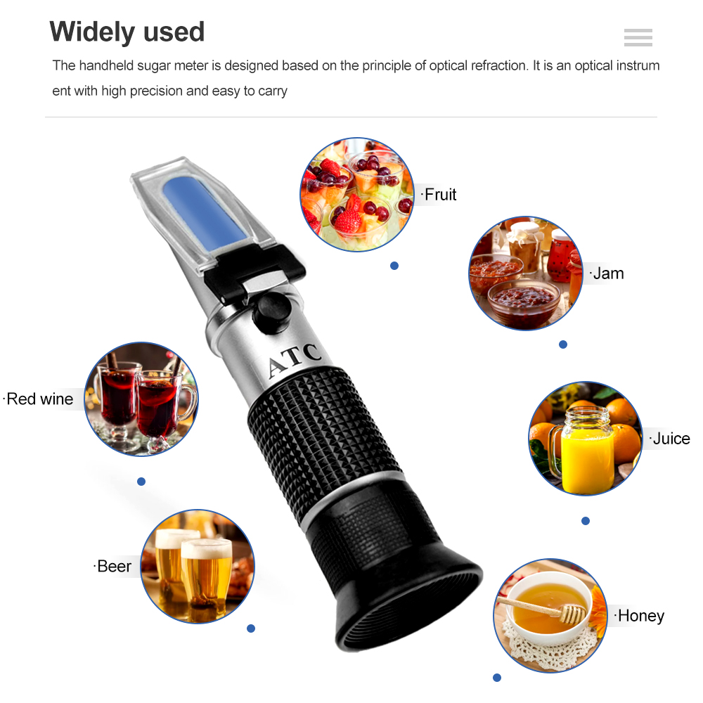2 in 1 Handheld Alcohol Brix R - Wine To Beer Alcohol avis et prix