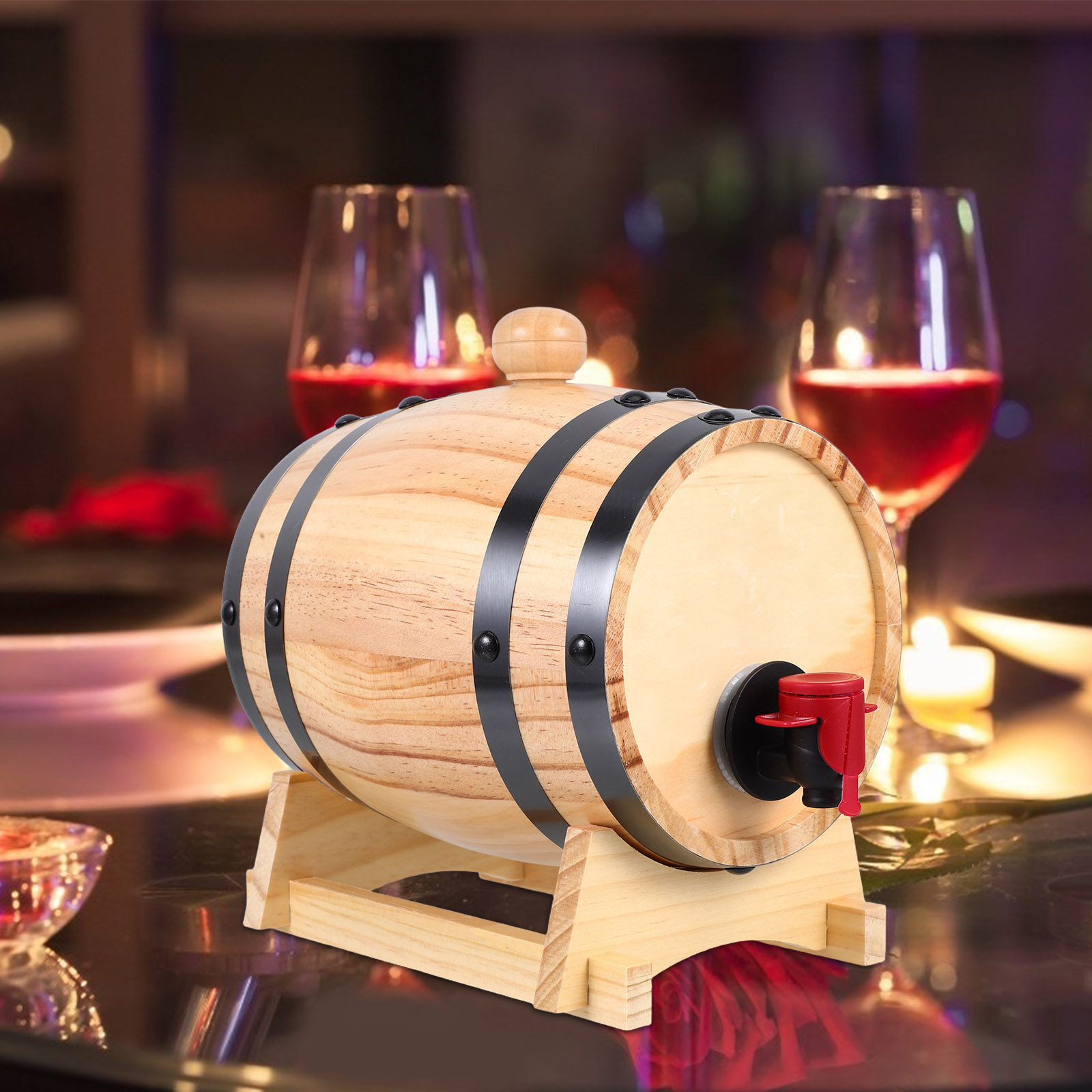 1L Oak Barrel Dispenser Spigot - Wine Beer Restaurant avis et prix