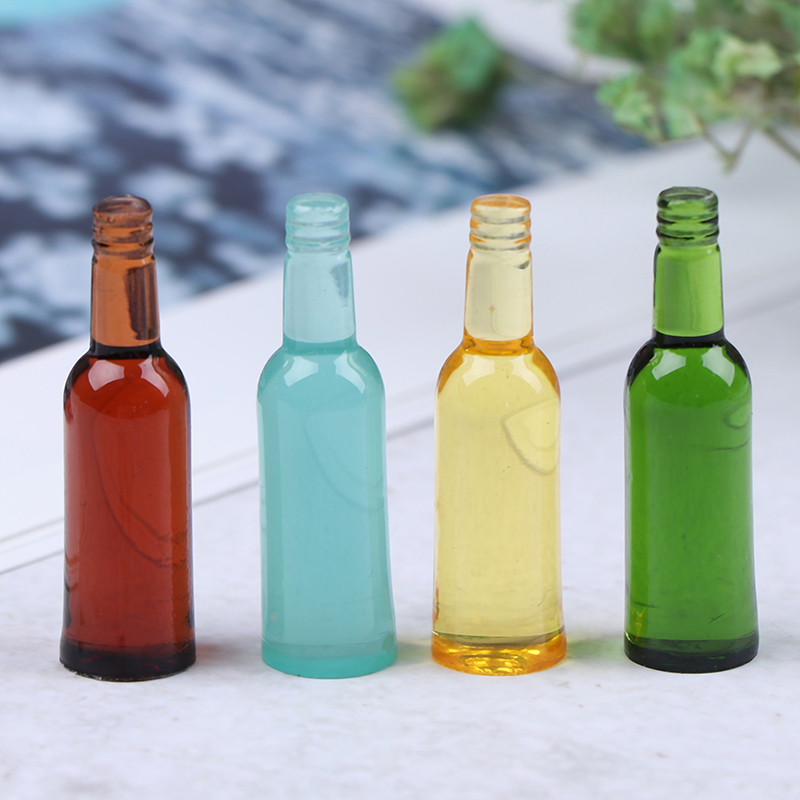 6pcs 1:12 Dollhouse Miniature  - Wine In Beer Bottle avis et prix