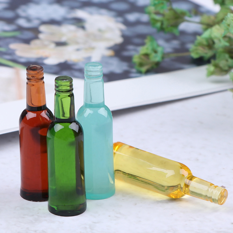 6pcs 1:12 Dollhouse Miniature  - Wine In Beer Bottle avis et prix