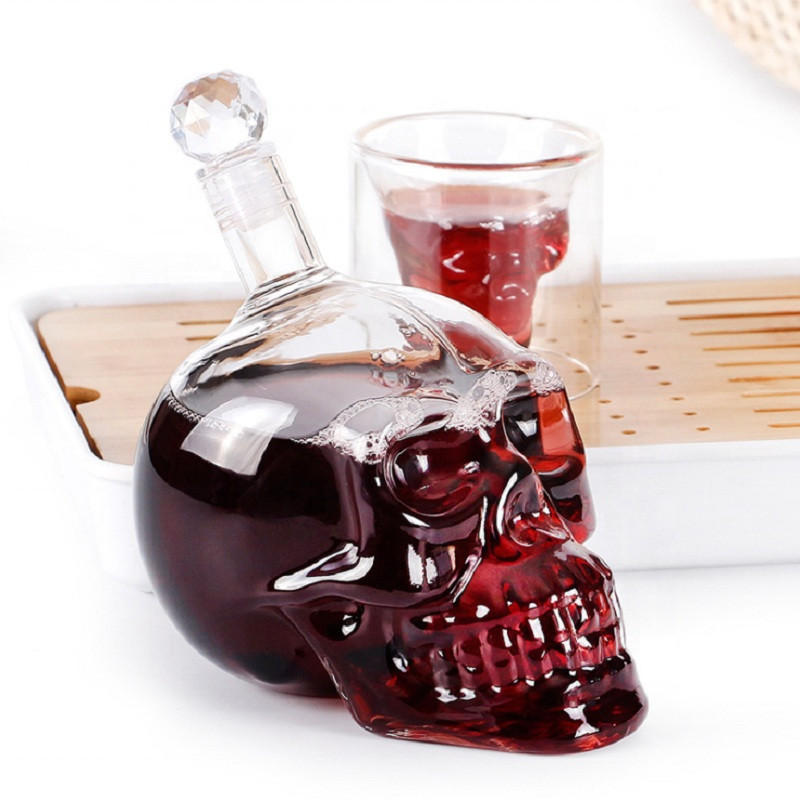 Creative Skull Head Decanter C - Wine Beer And Spirits avis et prix