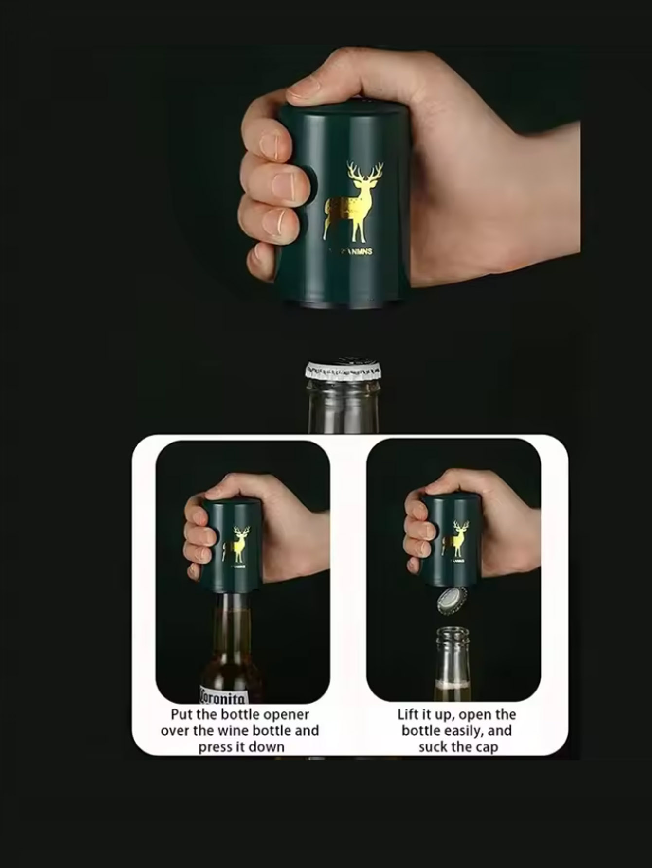 1Pcs Automatic Beer Bottle Ope - Wine In Beer Bottle avis et prix