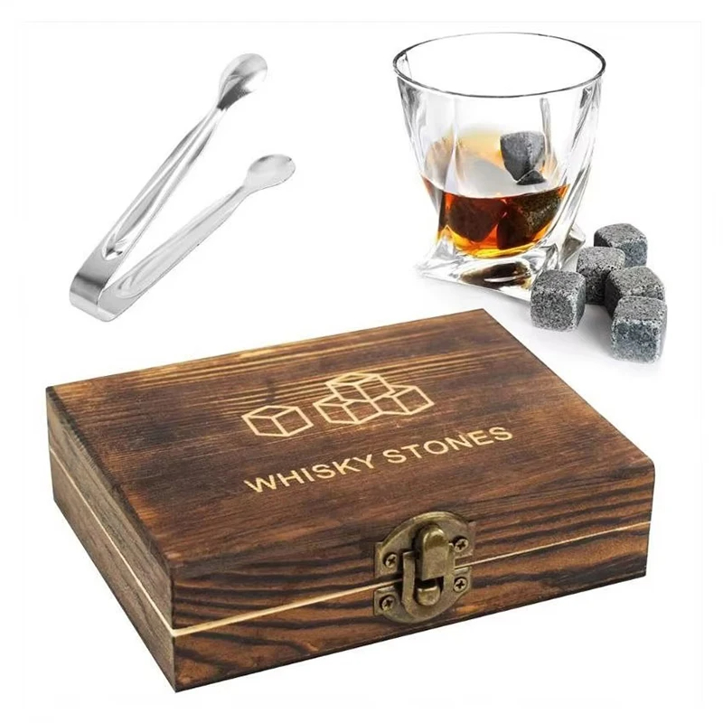 Whisky Stones Gift Set 9 Pcs N - Whiskey Stone Set avis et prix