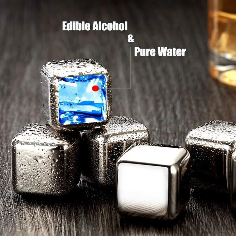 9-Piece Stainless Steel Whiske - Whiskey Stone Set avis et prix