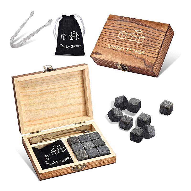 9 PCS Whisky Ice Stones Reusab - Whiskey Stone Set avis et prix