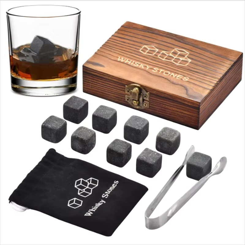 9 PCS Whisky Ice Stones Reusab - Whiskey Stone Set avis et prix