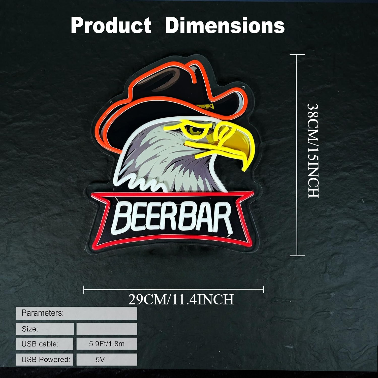 Beer Bar Neon Sign Business Ar - Beer & Wine Downtown avis et prix