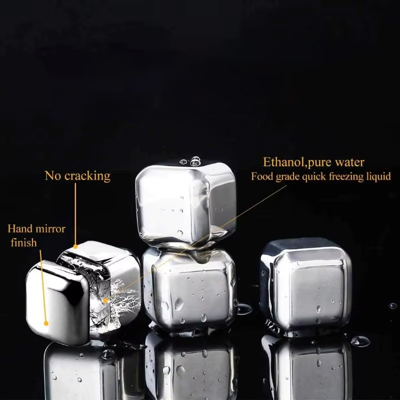 Bar Party Tools 4/6/8 Pcs Stai - Whiskey Stone Set avis et prix