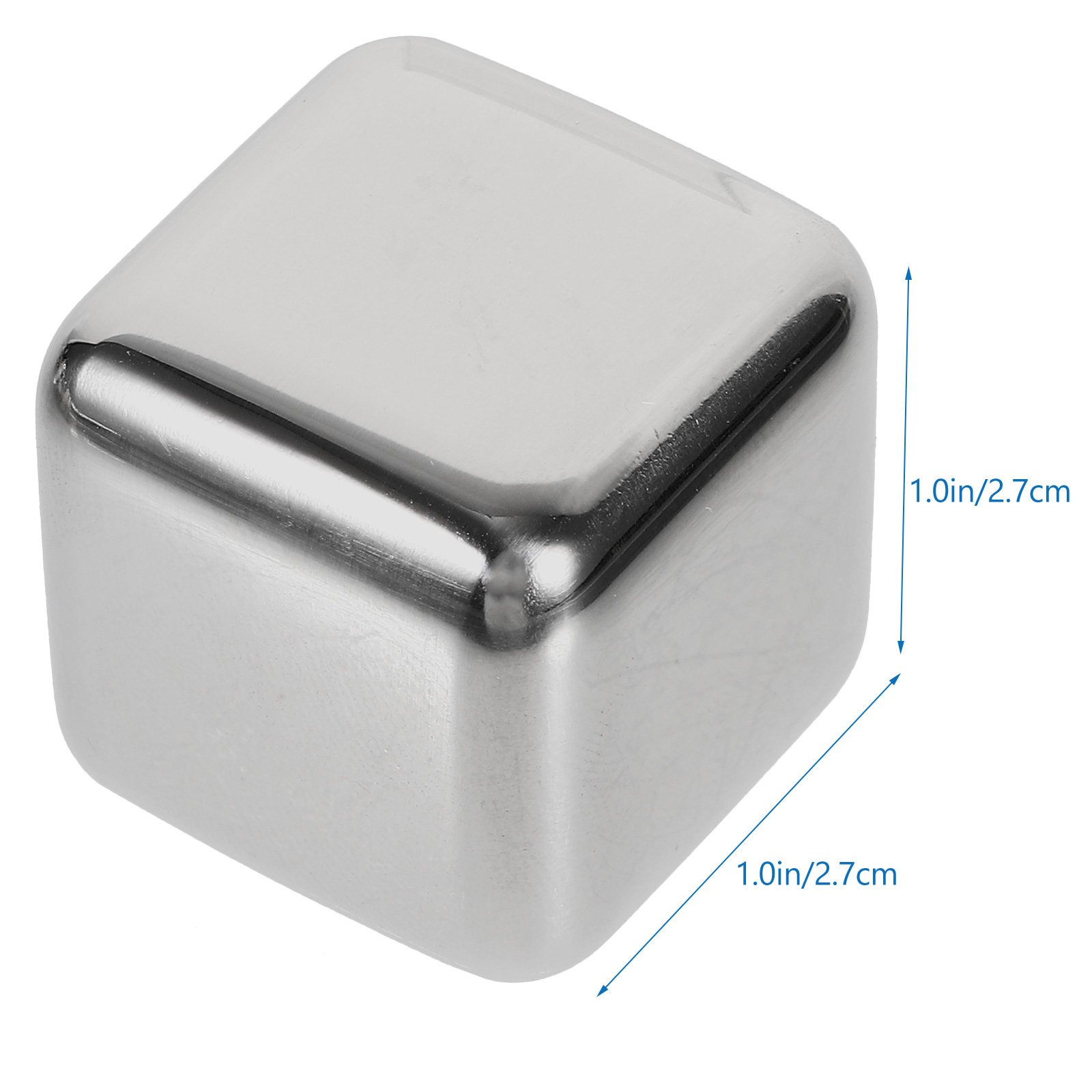 Whiskey Stones 12Pcs Stainless - Wine Vodka Beer avis et prix