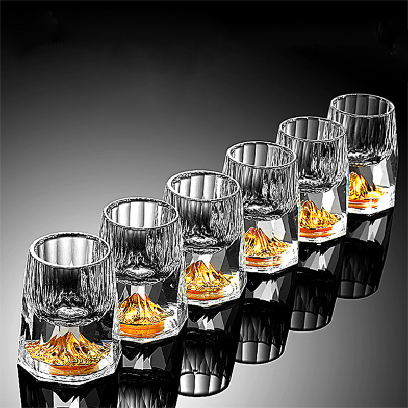 Crystal Glass Wine Glasses Gol - Wine Vodka Beer avis et prix