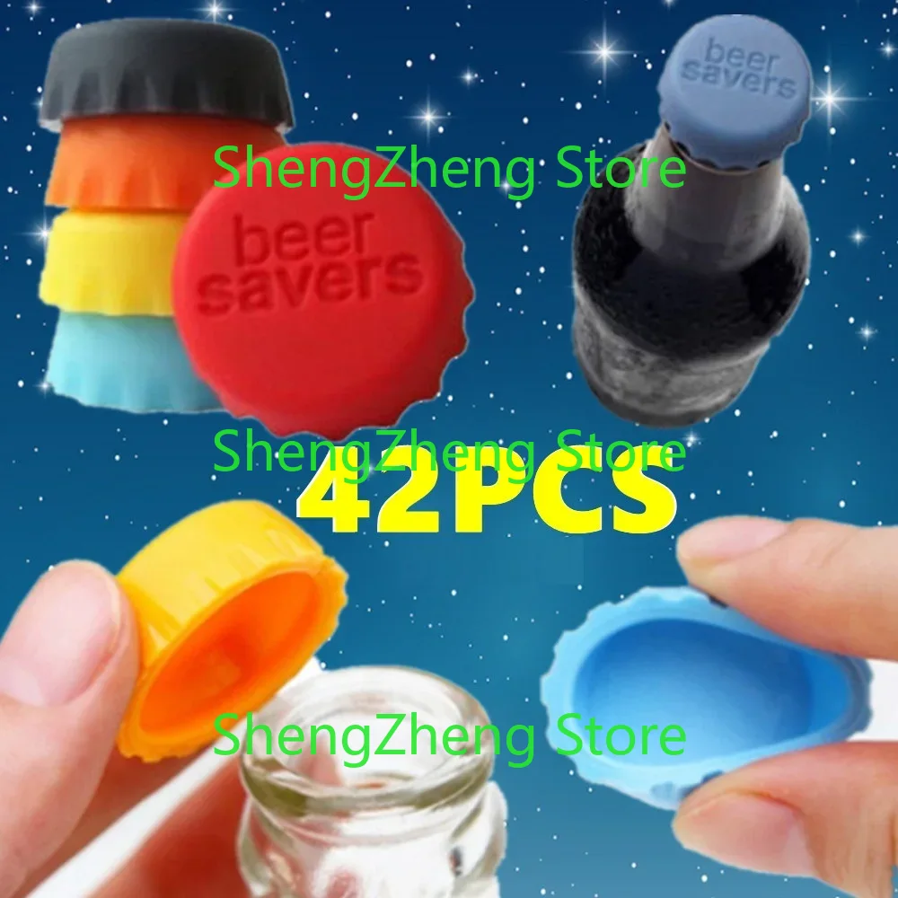 42Pcs Reusable Mix-colored Sil - Wine Mix With Beer avis et prix