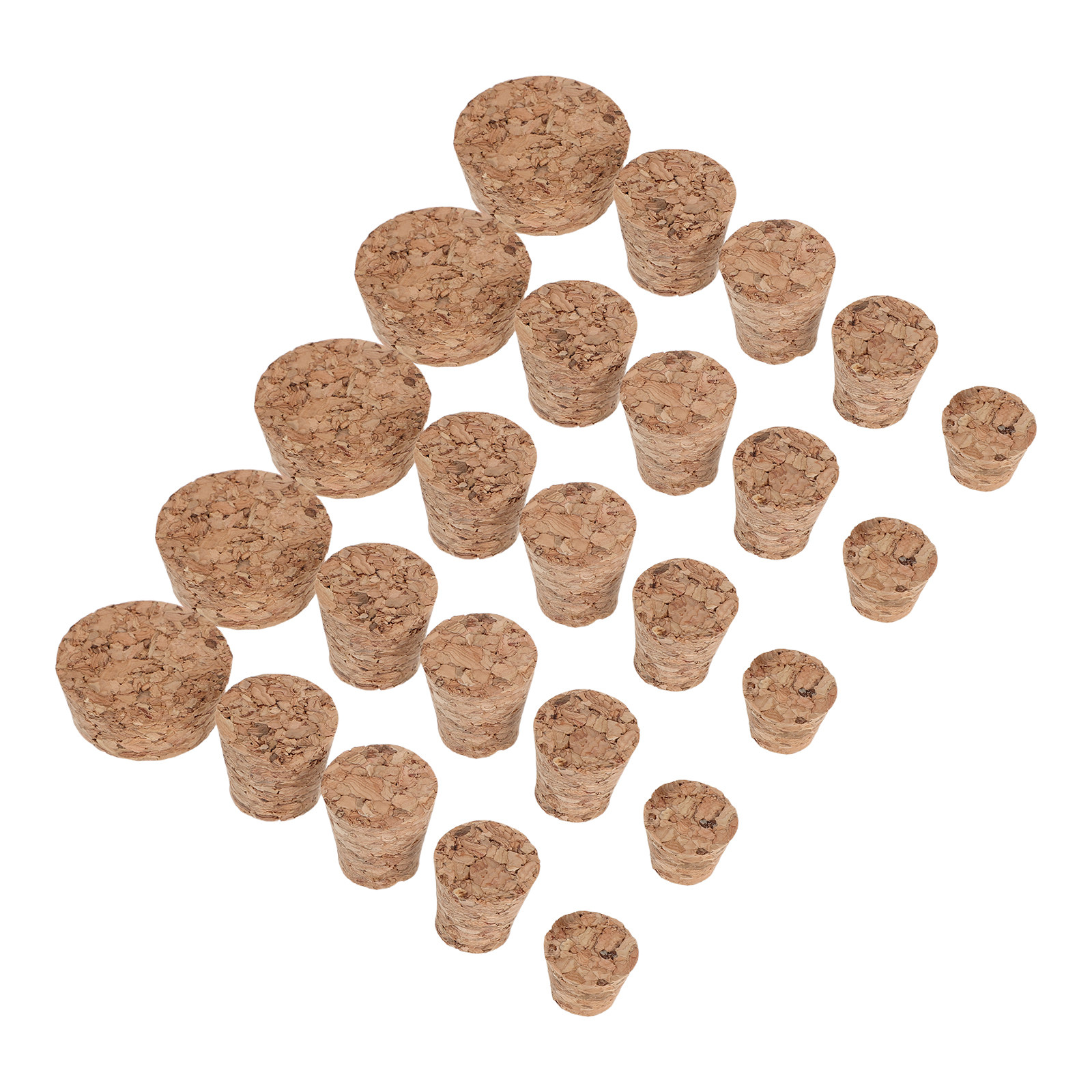 100Pcs Wooden Tapered Wine Bot - Wine Beer And Spirits avis et prix