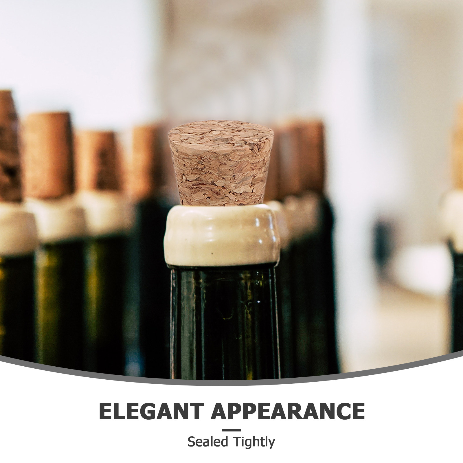 100Pcs Wooden Tapered Wine Bot - Wine Beer And Spirits avis et prix