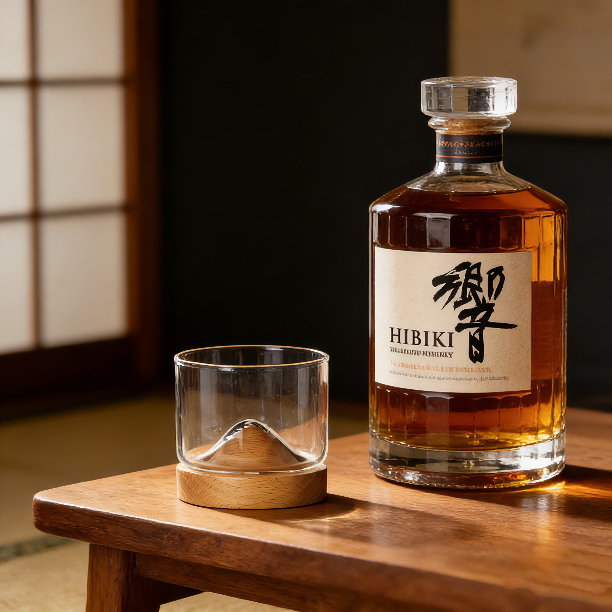 Japanese Style Walnut Coaster  - Wine Vodka Beer avis et prix